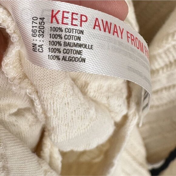 Free People Shay Convertible Mini Dress S Ivory Beach Vacation Summer Party Boho - Picture 5 of 6